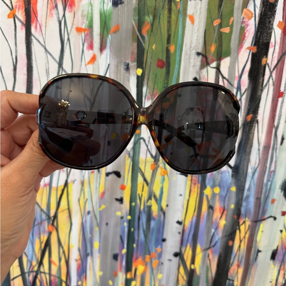 Francesca’s collection Oversized square acetate sunglasses
